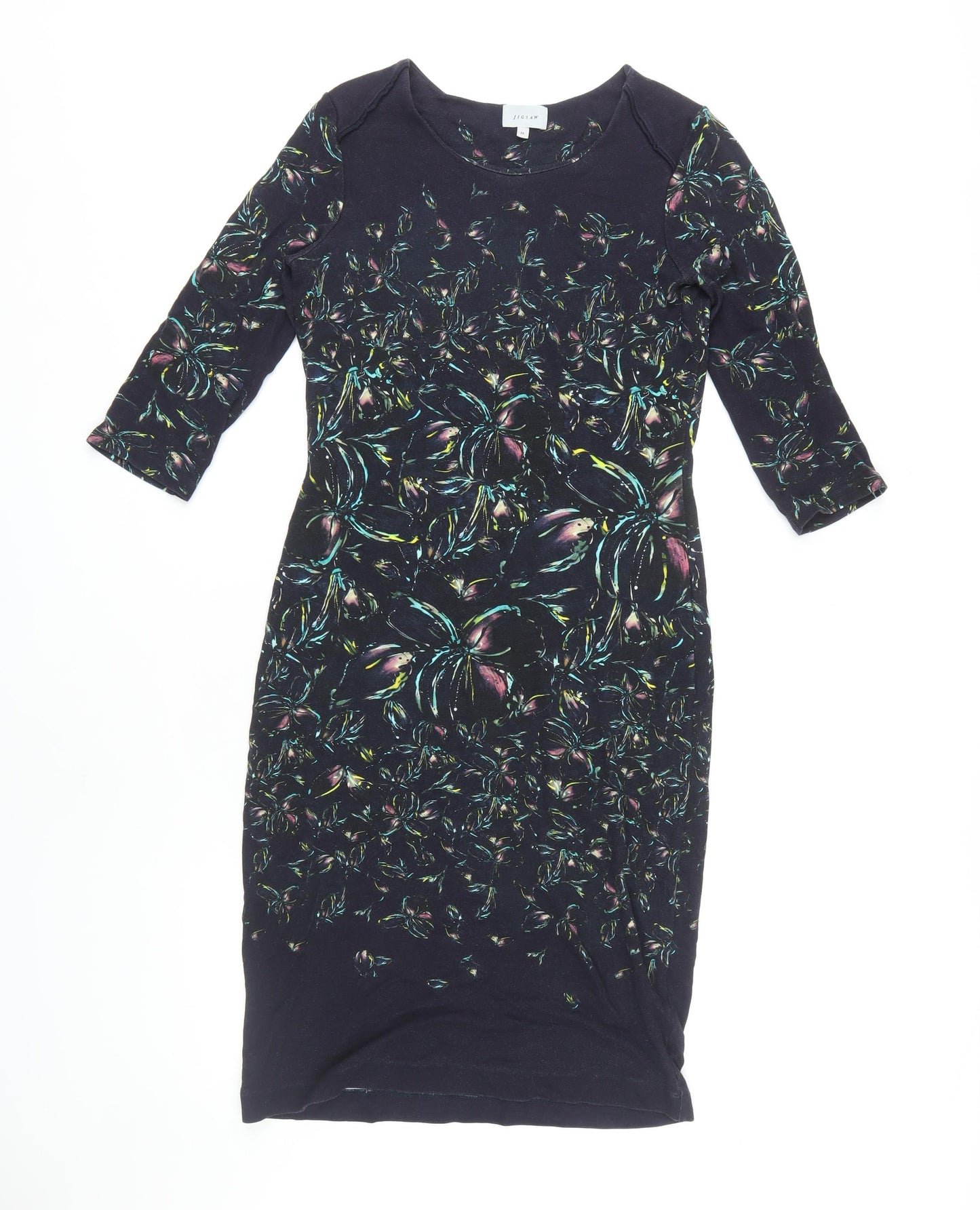 Jigsaw Women's Multicoloured Floral Dress M