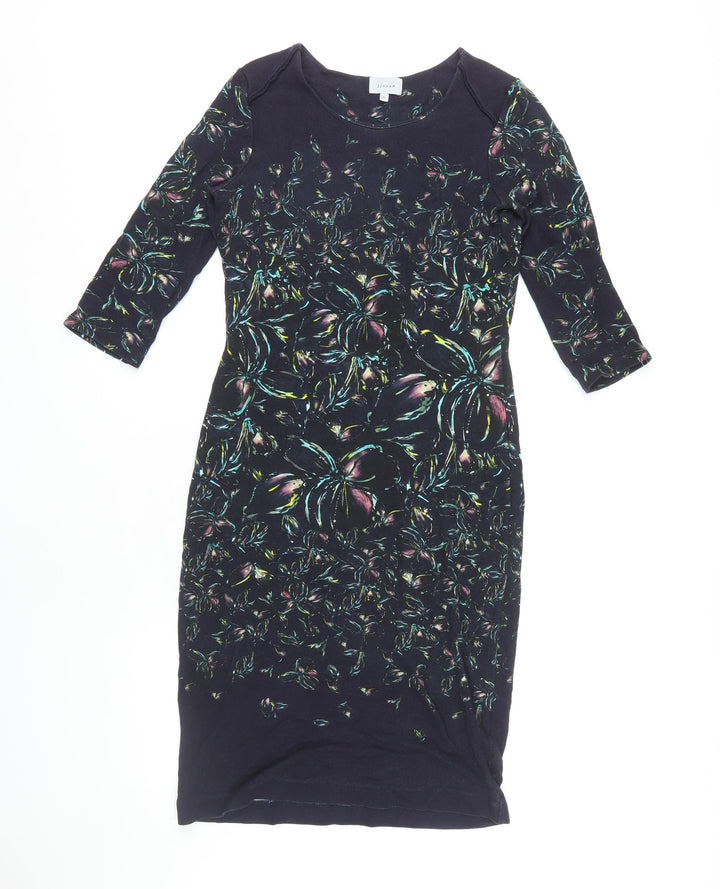 Jigsaw Women's Multicoloured Floral Dress M