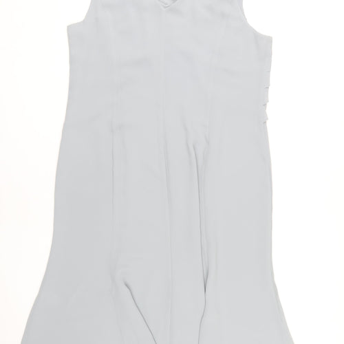 Jacques Vert Women's Grey Sheath Dress UK 16 Formal