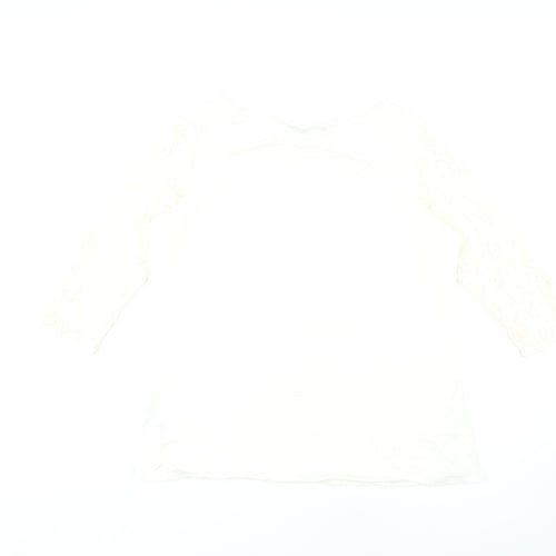Principles by Ben de Lisi Women's White Blouse Size 20