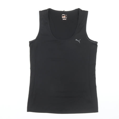 Puma Women's Black Tank Top Size 14 Activewear