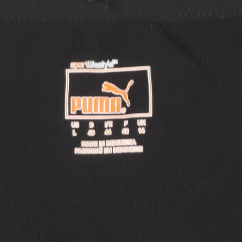 Puma Women's Black Tank Top Size 14 Activewear