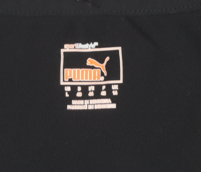 Puma Women's Black Tank Top Size 14 Activewear