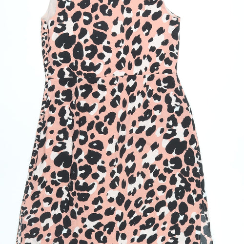 Principles Women’s Multicoloured Animal Print Wrap Dress, Size 14