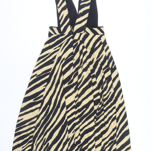 Topshop Women’s Zebra Print Midi Dress, Size 10
