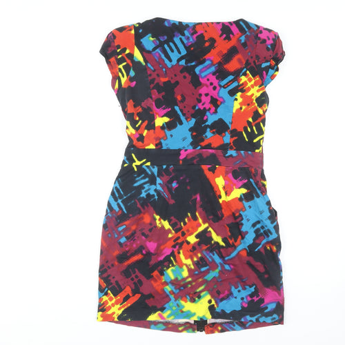 Next Women's Multicoloured Bodycon Dress Size 12