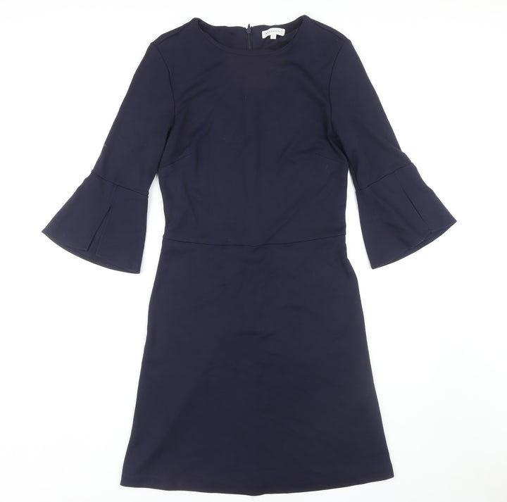 Warehouse Women's Blue Shift Dress Size 12