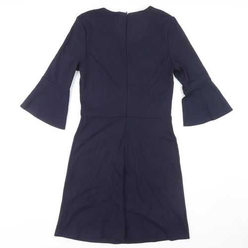 Warehouse Women's Blue Shift Dress Size 12