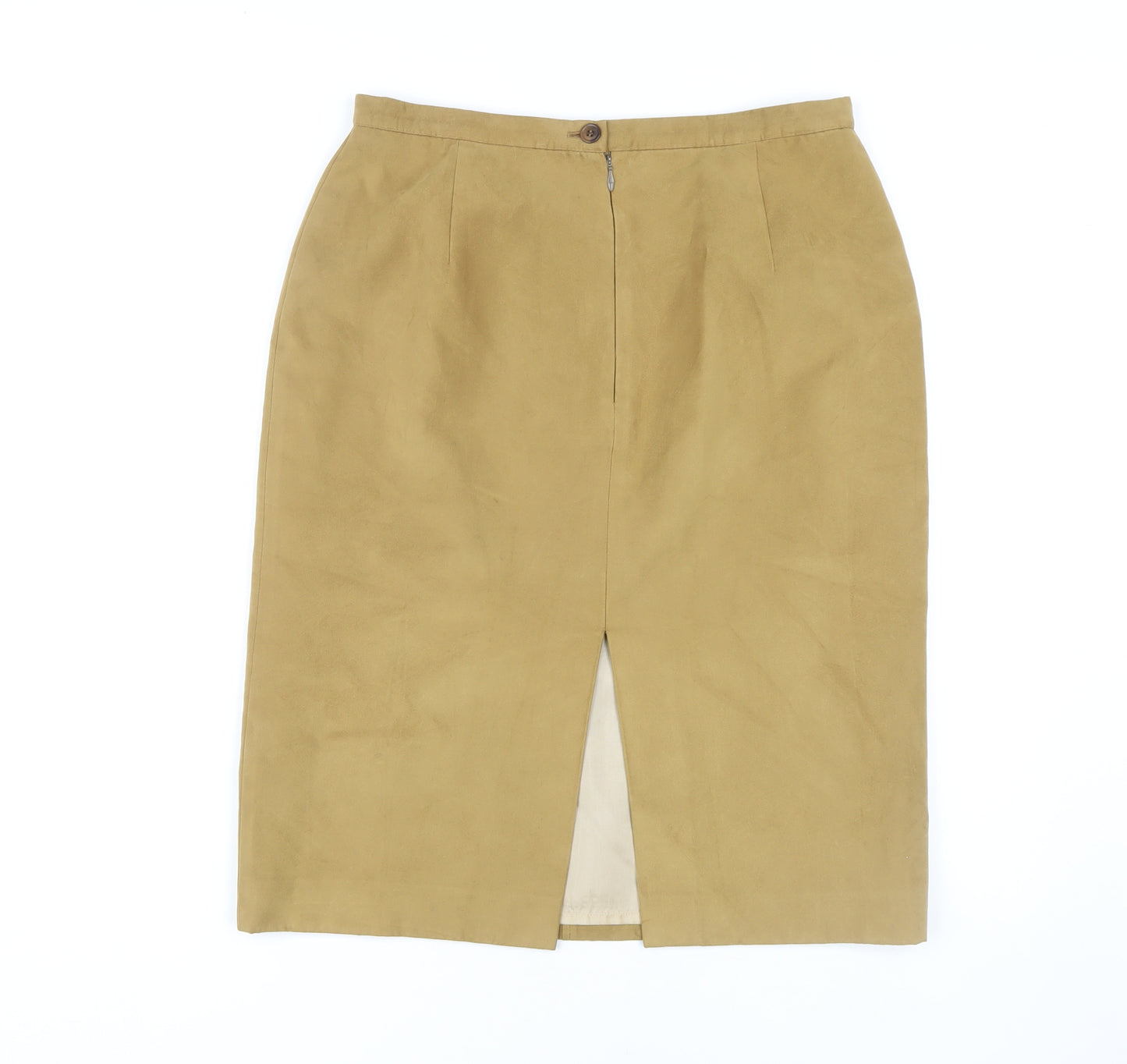 Principles Women's Beige Midi Pencil Skirt Size 14