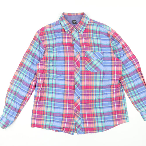 Cotton Traders Men's Multicoloured Plaid Shirt L