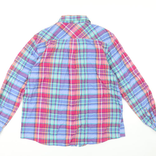 Cotton Traders Men's Multicoloured Plaid Shirt L