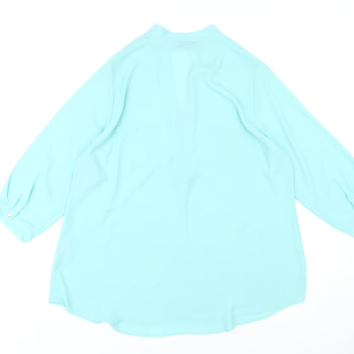 Wallis Blue Women's XL Tunic Blouse