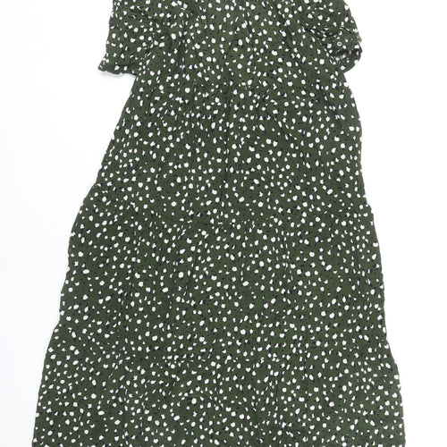 Whistles Green Polka Dot Women’s Dress, UK 10