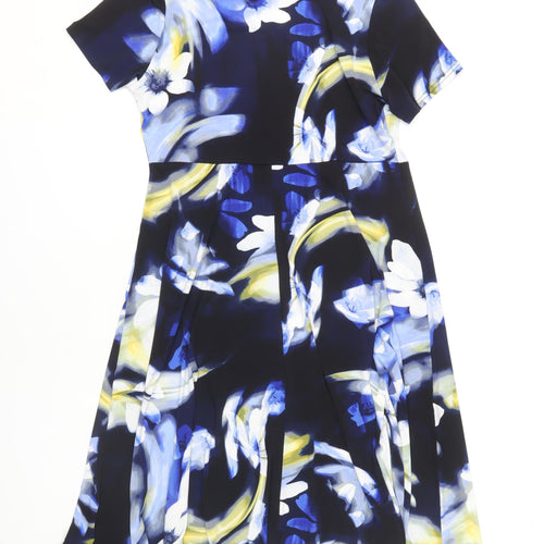 Julipa Women's Multicoloured Floral Dress, Size 16