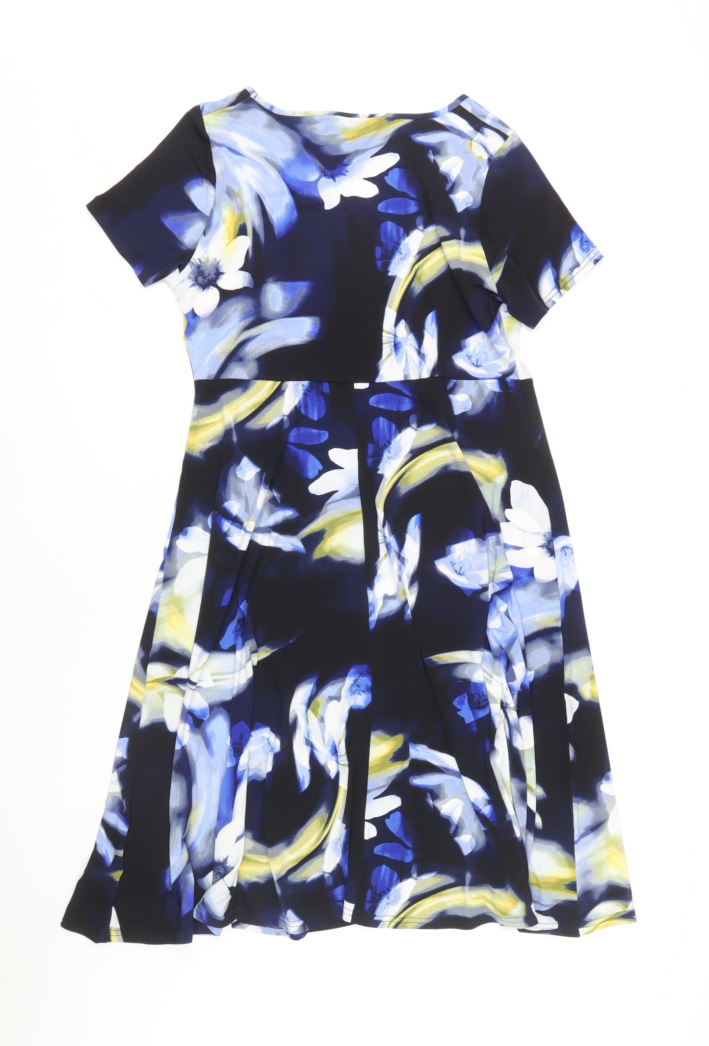 Julipa Women's Multicoloured Floral Dress, Size 16