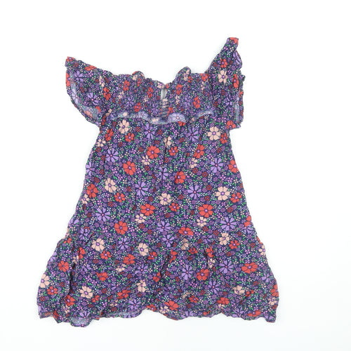 NEXT Girls Multicoloured Floral Dress, Size 8 Years
