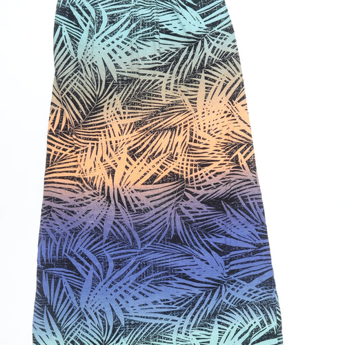 Fat Face Women's Multicoloured Long Slip Dress Size 8