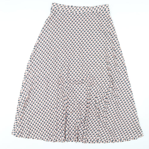 Marks and Spencer Women's Long Skirt Multicoloured Size 12