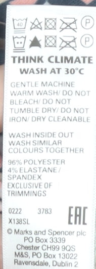 Marks and Spencer Women's Long Skirt Multicoloured Size 12