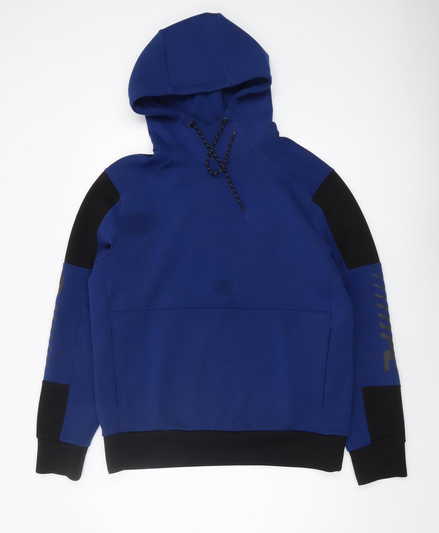 American Eagle Men's Blue Pullover Hoodie, Size M