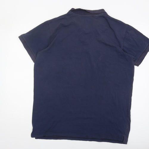 Hugo Boss Men's Blue 2XL Polo Shirt