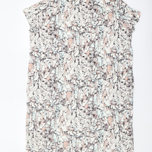 COS Women's Multicoloured Cotton Shift Dress, Size 12