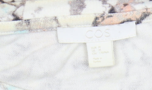COS Women's Multicoloured Cotton Shift Dress, Size 12