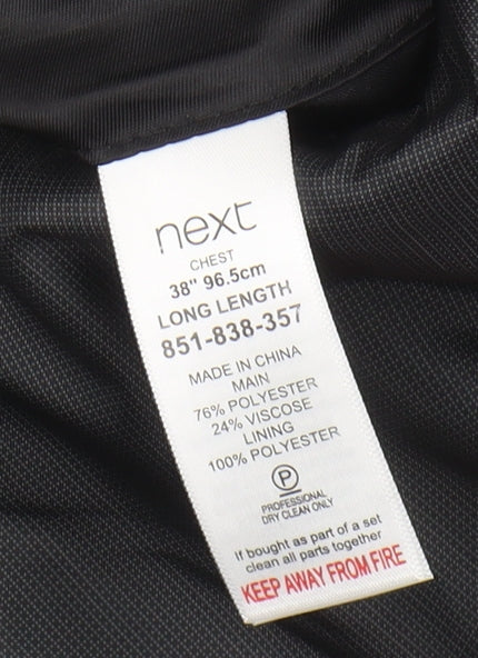 Next Men’s Grey 38L Polyester Blazer