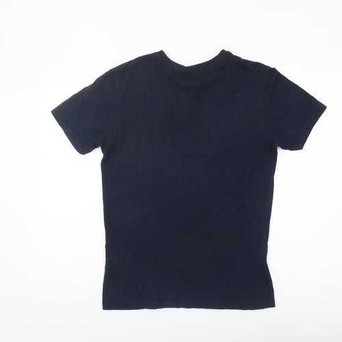 Helly Hansen Men's Blue Cotton T-Shirt Size S