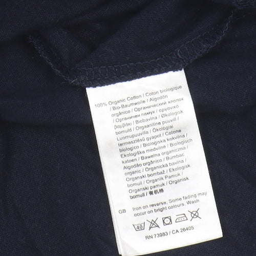 Helly Hansen Men's Blue Cotton T-Shirt Size S