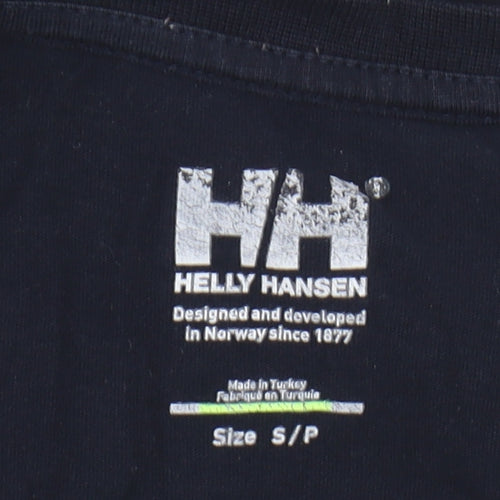 Helly Hansen Men's Blue Cotton T-Shirt Size S