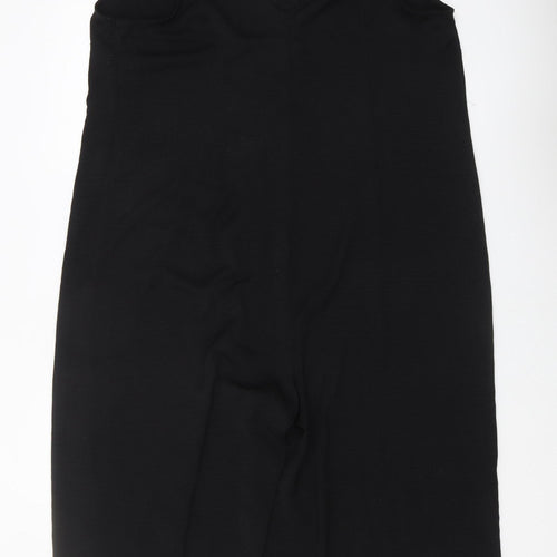 New Look Women's Black Jumpsuit Size 18, Sleeveless Wide-Leg