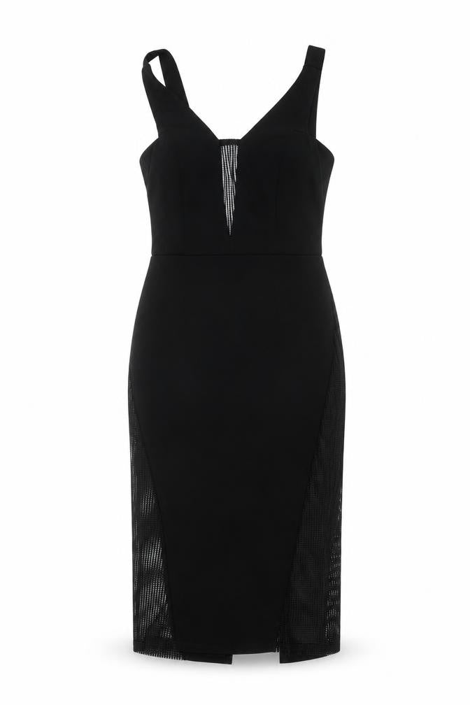 ASOS Women's Black Bodycon Dress UK Size 8
