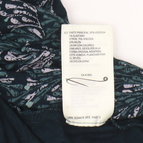 White Stuff Women’s Blue Tunic with Floral Pattern