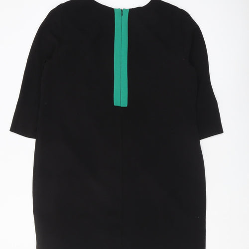 Debenhams Women's Black Size 16 Colourblock Shift Dress