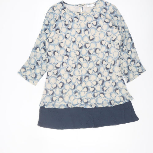 Adini Women's Multicoloured Blouse, Size S, 3/4 Sleeve
