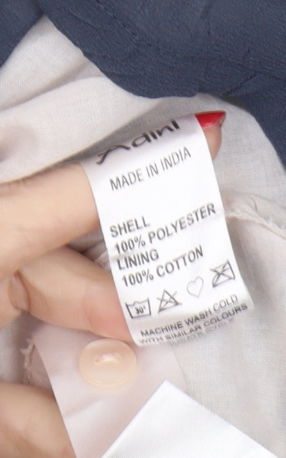 Adini Women's Multicoloured Blouse, Size S, 3/4 Sleeve