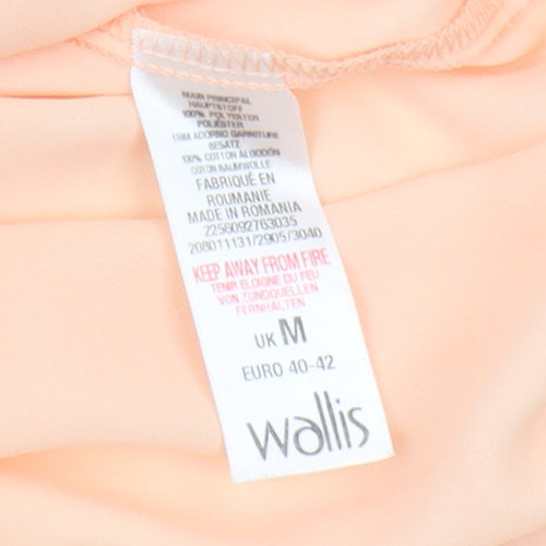 Wallis Beige 3/4 Sleeve Blouse, Size M, Women's Casual