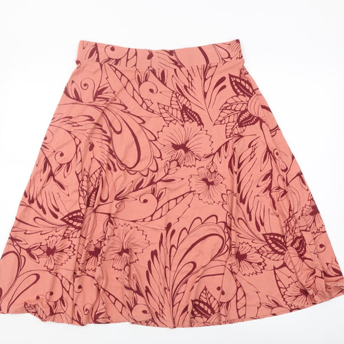 Marks and Spencer Women's A-Line Floral Skirt, Size 14