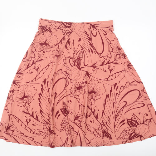Marks and Spencer Women's A-Line Floral Skirt, Size 14