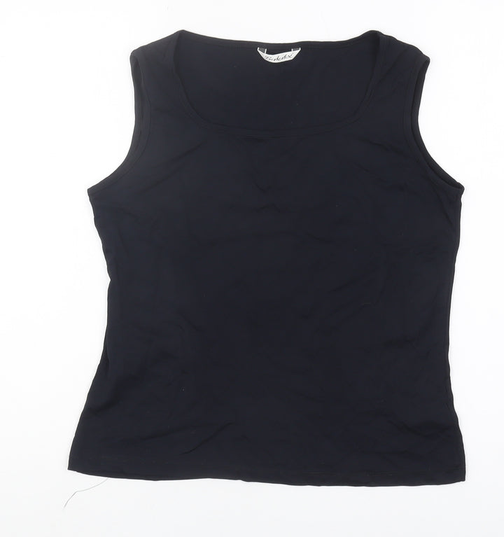 Berketex Black Women's Sleeveless Tank UK 18