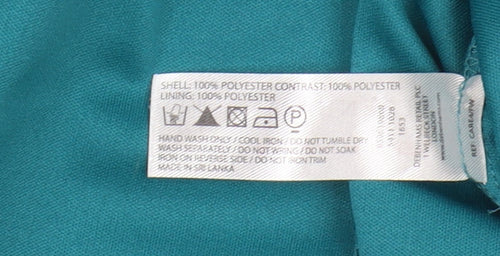 Debenhams Women's Green A-Line Dress Size 14