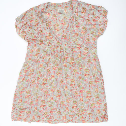 The Masai Floral V-Neck Women's Dress M Multicoloured