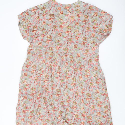 The Masai Floral V-Neck Women's Dress M Multicoloured