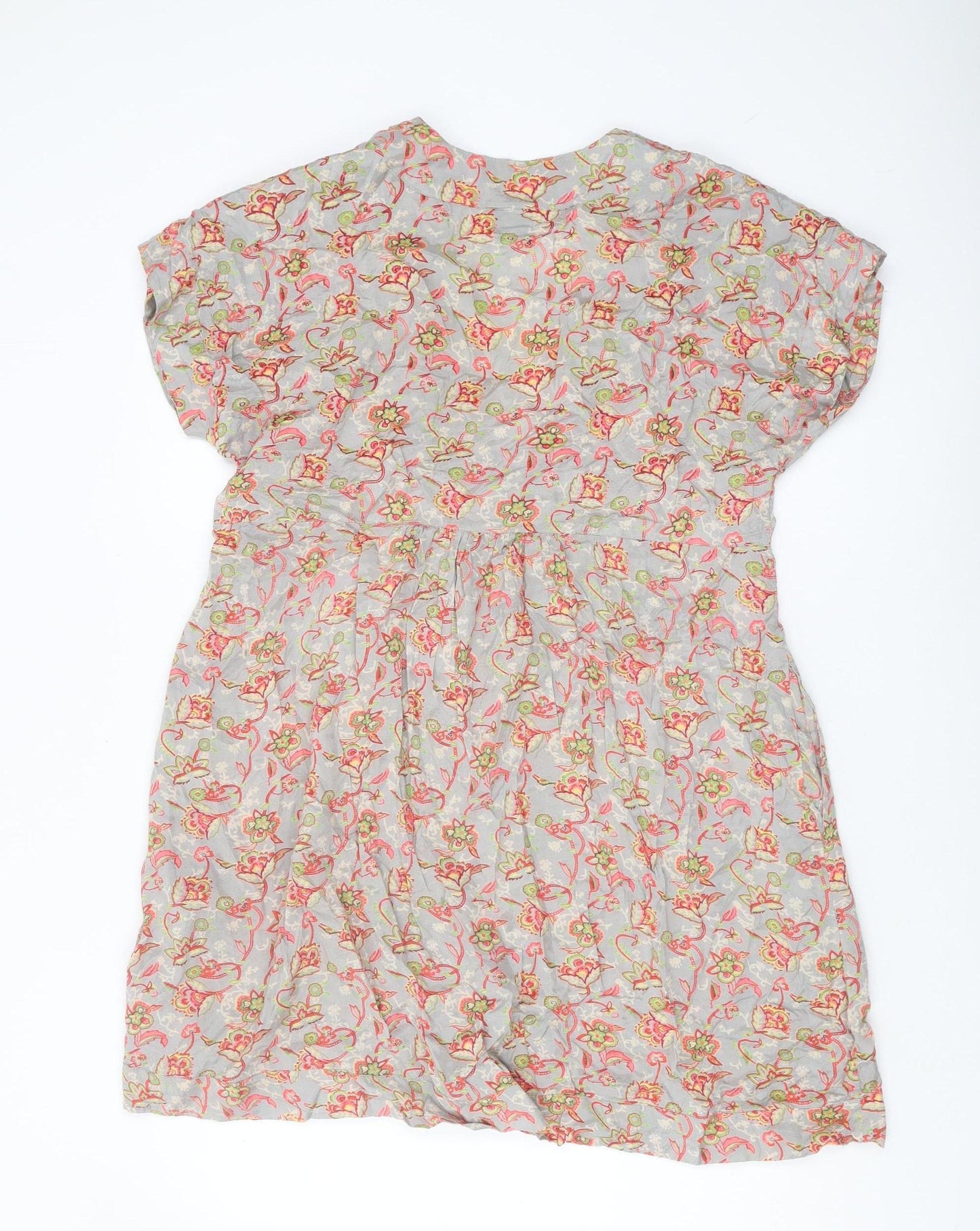 The Masai Floral V-Neck Women's Dress M Multicoloured