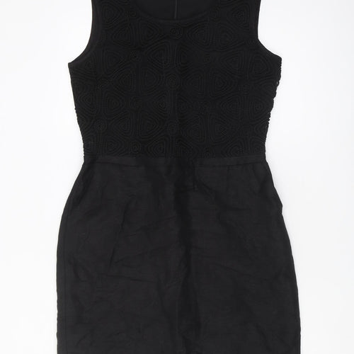 Next Women Black Sleeveless Dress Size 14
