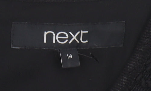 Next Women Black Sleeveless Dress Size 14