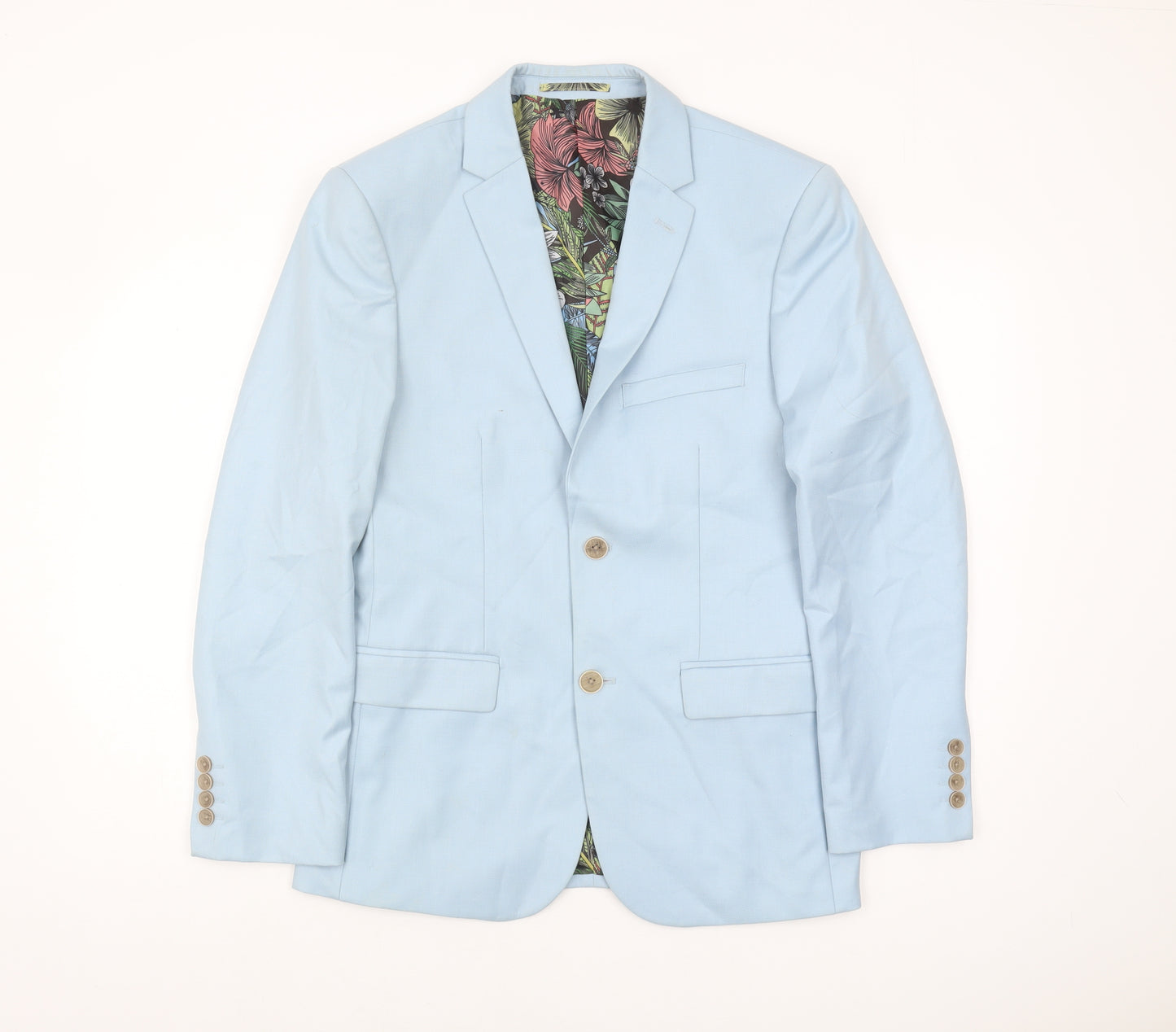 Skopes Men's Blue Slim Fit Blazer 38R