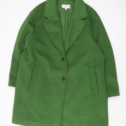 Marks and Spencer Women's Green Coat Size 18