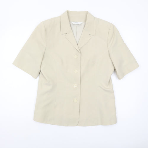 Modern Classics Women's Beige Blazer Size 14